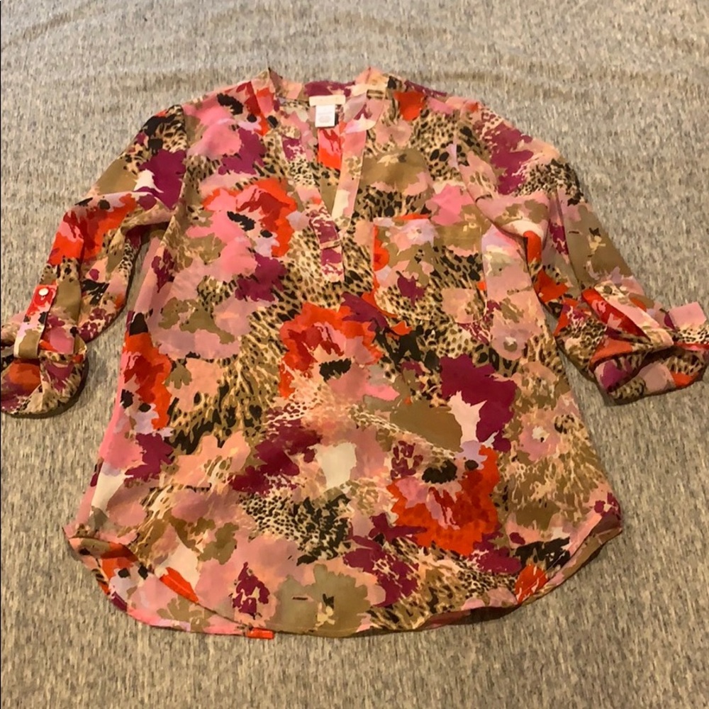Cachè Flowy Blouse